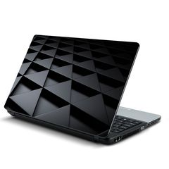 Αυτοκόλλητο Laptop - Μαύρα Τρίγωνα-13'' (32,5cm x 22,5cm)