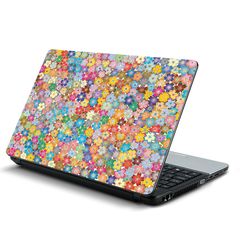 Αυτοκόλλητο Laptop - Λουλούδια 02-15" (32cm x 25cm)