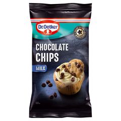 Σταγόνες Σοκολάτας Γάλακτος Dr. Oetker Chocolate Chips Milk 100g