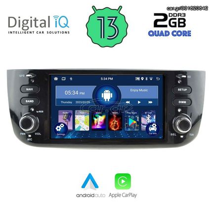 Εργοστασιακή οθόνη OEM Fiat Grande Punto,Punto,Punto Evo με οθόνη αφής 6.1″ & Android 13 ! GPS-Bluetooth-USB-SD ΓΡΑΠΤΗ εγγύηση 2 ετών!!
