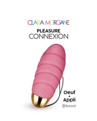 Επαναφορτιζόμενο Δονούμενο Κολπικό Αυγό Pleasure Connection με App Control (Ροζ) - Clara Morgane