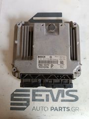 ΕΓΚΕΦΑΛΟΣ ΚΙΝΗΤΗΡΑ ΓΙΑ TOYOTA AURIS 2007 2008 2009  SCP90 1ND DIESEL  0281012515 896610D470 4079180995