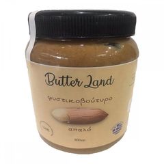 Butter Land φυστικοβούτυρο απαλό χωρίς ζάχαρη & αλάτι 500 γρ.