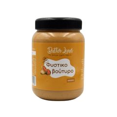 Butter Land φυστικοβούτυρο απαλό χωρίς ζάχαρη & αλάτι 500 γρ.
