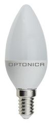 OPTONICA LED λάμπα candle C37 1423, 3.7W, 4500K, E14, 320lm