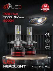 M-tech ΛΑΜΠΕΣ LED ΚΙΤ H11 12V 2x20W 6.500K 5200lm OSRAM PRO CAN