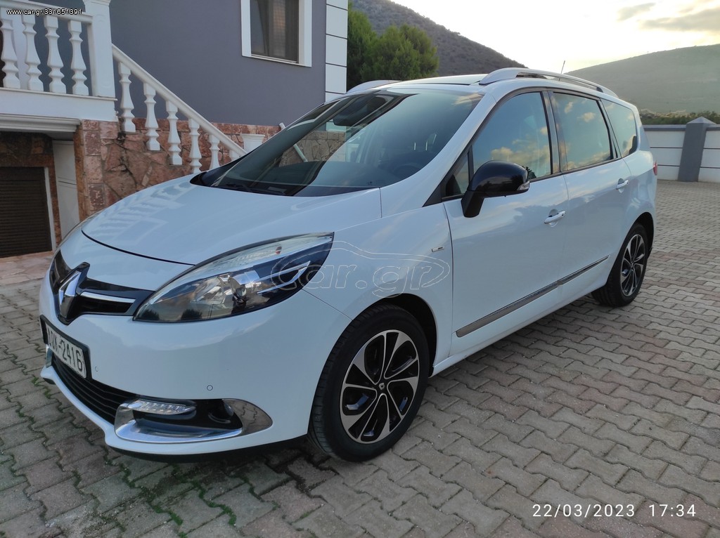 Renault Scenic 2015 Grand  Bose Edition" 7"θεσιο