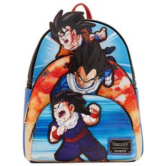 Loungefly Dragon Ball Z Trio backpack