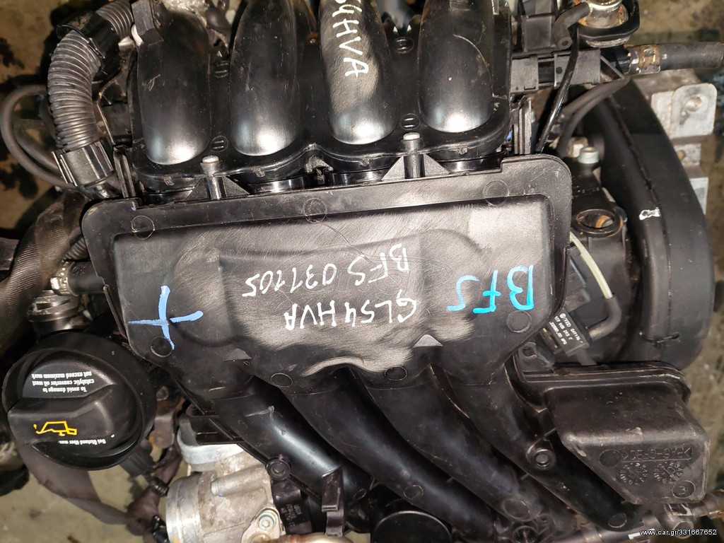 ΚΙΝΗΤΗΡΑΣ  VW  BEETLE  BFS  1.6  ΜΟΝΤΕΛΟ 2006