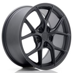 Nentoudis Tyres - JR Wheels SL-01 17X8 5X100 ET35 Matt Gun Metal (7.3kg)