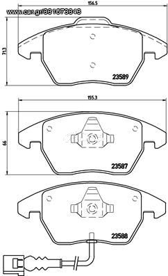 ΣΕΤ ΤΑΚΑΚΙΑ - AUDI/SEAT/SKODA/VW