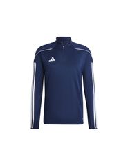 Adidas Ανδρική Μπλούζα με Φερμουάρ Μακρυμάνικη Navy Μπλε HS7229