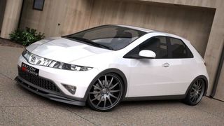 Εμπρός Splitter CIVIC MK8 (PREFACE)