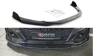 Εμπρός Splitter + Flaps V.1 Audi RS5 F5 Facelift