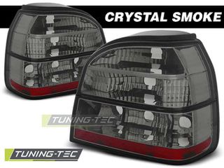 TAIL LIGHTS CRYSTAL SMOKE  για VW GOLF 3 09.91-08.97