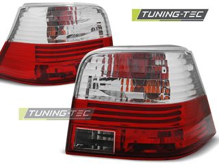 TAIL LIGHTS Κόκκινο Λευκό για VW GOLF 4 09.97-09.03