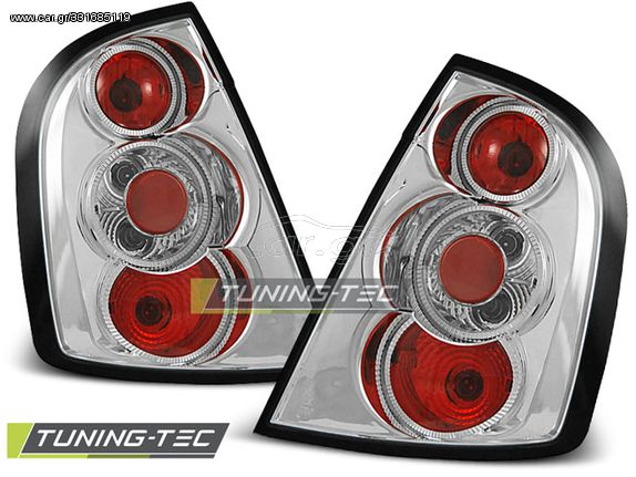 TAIL LIGHTS χρωμίου για SKODA FABIA I 12.99-06.04