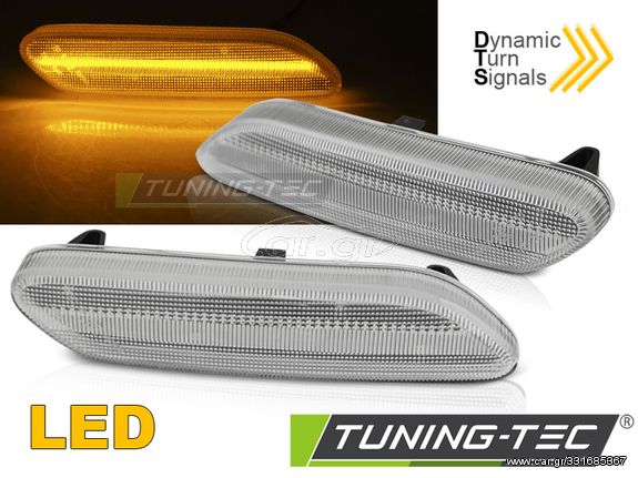 Πλαϊνό φλας Λευκό LED SEQ για MINI COOPER R60 R61 10-16