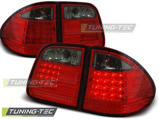 Πίσω φανάρια  led Κόκκινο SMOKE για MERCEDES W210 95-03.02 KOMBI