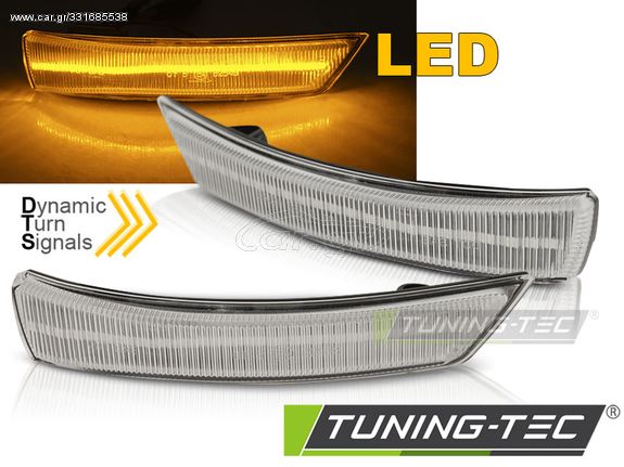 FORD FOCUS MK2 MK3 08-17/  MONDEO MK4 10-14 SEQ LED Λευκό