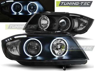 Φανάρια ANGEL EYES CCFL Μαύρο για BMW E90/E91 03.05-08.08