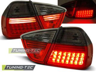 Πίσω φανάρια  led Κόκκινο SMOKE για BMW E90 03.05-08.08