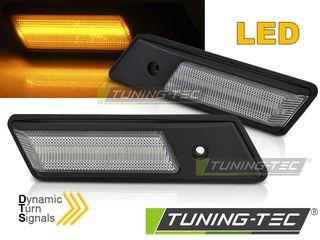 Πλαϊνό φλας χρωμίου LED SEQ για BMW E34/E32/E36