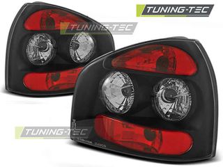 TAIL LIGHTS Μαύρο για AUDI A3 8L 08.96-08.00