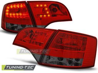 Πίσω φανάρια  led Κόκκινο SMOKE για AUDI A4 B7 11.04-03.08 AVANT