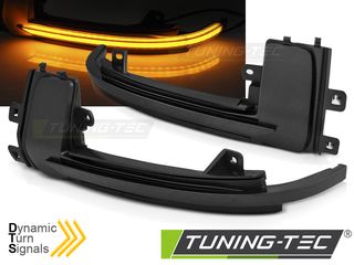 Πλαϊνό φλας IN THE MIRROR SMOKE LED SEQ για AUDI A3 10-12 / A4 10-15 / A5 10-16