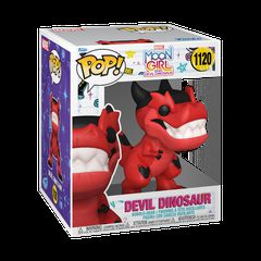 Funko Pop! Super Marvel: Moon Girl Devil Dinosaur S1 - Devil Dinosaur #1120 Bobble-Head Vinyl Figure (6)