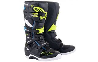 ΜΠΟΤΕΣ ALPINESTARS TECH 7 ΜΑΥΡΟ/ΚΙΤΡΙΝΟ/ΜΠΛΕ/ΛΕΥΚΟ