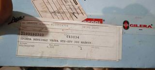 Τρομπα αντλία βενζίνης vespa gts 300 καινούρια γνησια κωδικός 643034-thumb-1