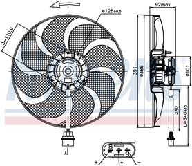 ΑΝΕΜΙΣΤΗΡΕΣ/ ΒΕΝΤΙΛΑΤΕΡ BLOWER SKODA  (FABIA, RAPID, ROOMSTER)