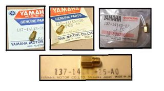 WR-250,TZ-250,TZ-350,YZ-80,YZ-125,YZ-250,YZ-400,YZ-465,IT-465,IT-490,YZ-80,YZ-125,RT-100,RT-180,DT-100/125/175/250/125MX,RD-250/350,AG-100,RS-100 ΖΙΓΚΛΕΡ (#380,#145,#125,#130,#135,#185,#100)