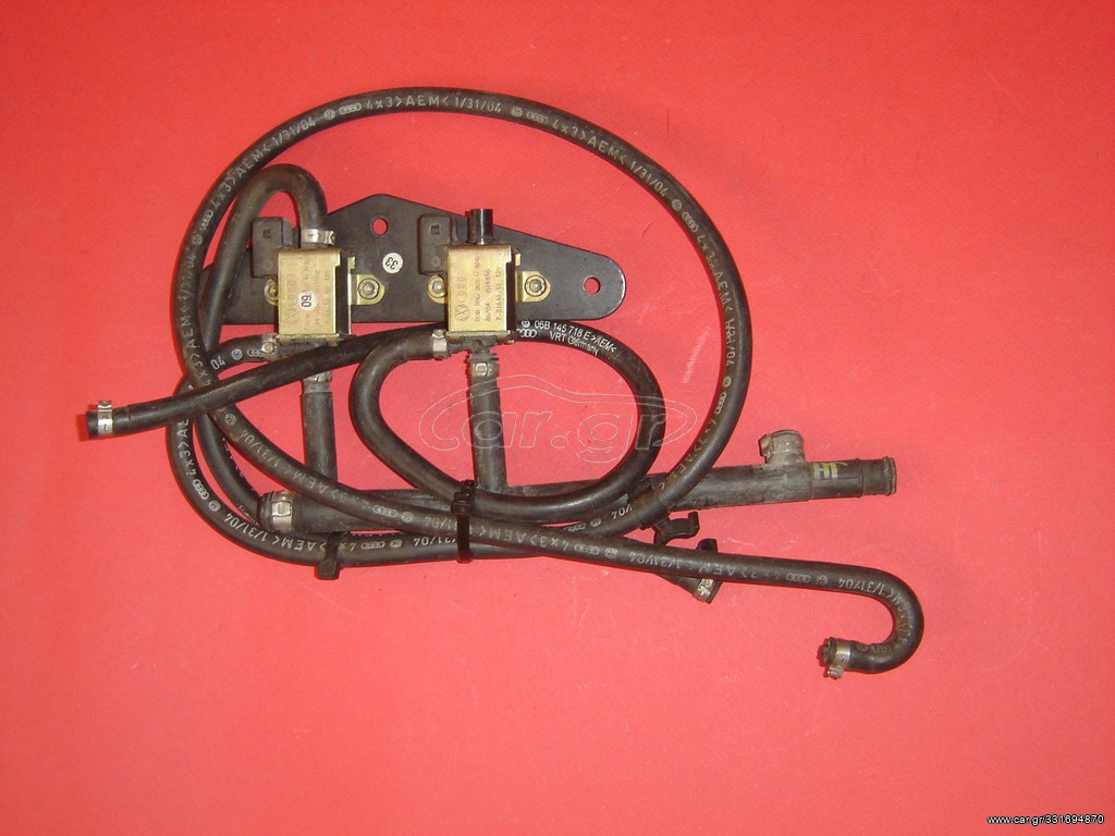 ΣΩΛΗΝΑΣ ΚΕΝΟΥ ΜΕ ΒΑΛΒΙΔΑ AUDI A4 '99-'08, A6 '98-'05 - VW PASSAT '97-'05 06B133784AP/R - 028906283H/J	