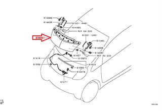 ΚΑΠΩ MITSUBISHI I-MIEV '11- '20 (5900A531) bonnet hood  i-MiEV