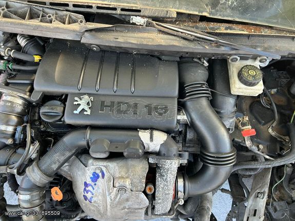 ΚΙΝΗΤΗΡΑΣ 9HX 1.6 HDi PEUGEOT 307 2006-2014