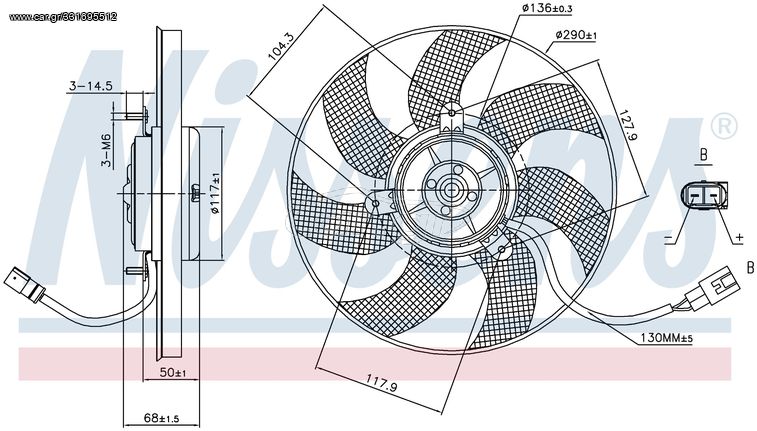 ΑΝΕΜΙΣΤΗΡΕΣ/ ΒΕΝΤΙΛΑΤΕΡ BLOWER SKODA (FABIA, OCTAVIA)