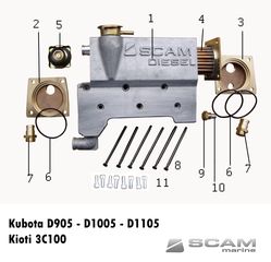 Ψυγειοπολλαπλές Kubota -thumb-5