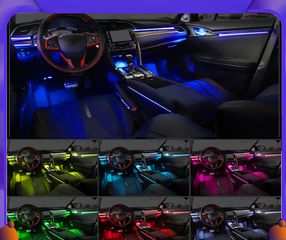 Εσωτερικός φωτισμός led Digital iQ Ambient Light Honda Civic mod. 2016>, 21 Lights 