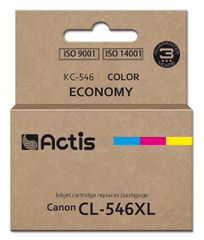 Actis KC-546 ink (Canon CL-546XL replacement; Supreme; 15 ml; 180 pages; magenta, cyan, yellow).