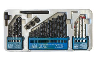 ΤΡΥΠΑΝΙΑ ΣΕΤ ΚΑΣΕΤΙΝΑ 34τμχ KINZO TOOL BOX 66036