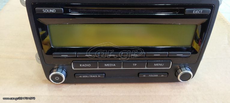 Ράδιο-CD-MP3-USB - VW -(1K0 035 186 AA)  -GOLF-SCIROCOO- POLO-EOS-JETTA-MONT -2005-2013 