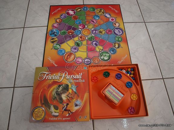 Trivial pursuit + Monopoly για παιδιά Board Games