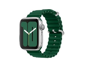 Silicone Strap Ocean fit for smart watches 42/44/45/49mm/L Green