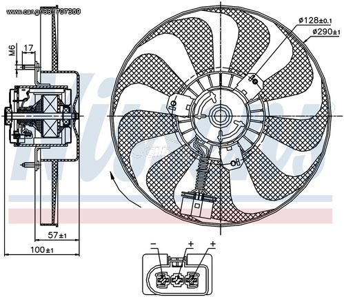 ΑΝΕΜΙΣΤΗΡΕΣ/ΒΕΝΤΙΛΑΤΕΡ BLOWER AUDI (A3, TT)