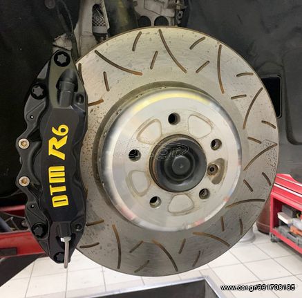 DTM SKODA ΚΙΤ ΦΡΕΝΑ BRAKE KITS R6 RED  ΕΞΑΠΙΣΤΟΝΕΣ ΕΞΑΠΙΣΤΟΝΕΣ ΓΙΑ ΔΙΣΚΟΥΣ 345μμ-370μμ