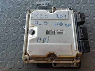 ΕΓΚΕΦΑΛΟΣ ΚΙΝΗΤΗΡΑ PEUGEOT 307 (HDI) 0281011081 EDC15C2 9647472780 2001-2007(2TMX)