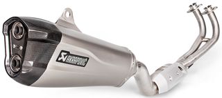 ΛΥΡΗΣ AKRAPOVIC ΟΛΟΣΩΜΗ RACING LINE (TITANIUM) YAMAHA T-MAX/XP 530 20172019, S-Y5R3-HZEMT/1